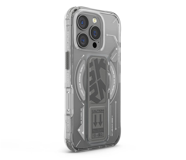 Skinarma Helio do iPhone 16 Pro 6.3" Magnetic Grip titanium - 1316890 - zdjęcie 2
